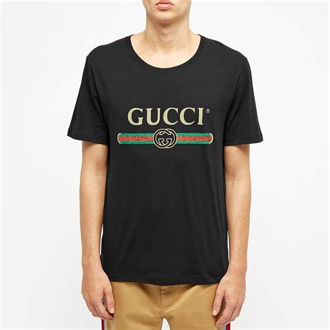 gucci fake t shirt|vintage gucci logo t shirt.